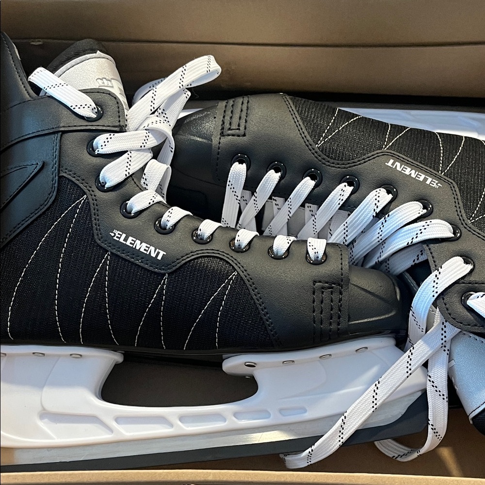 Element Black and White Men's Skates